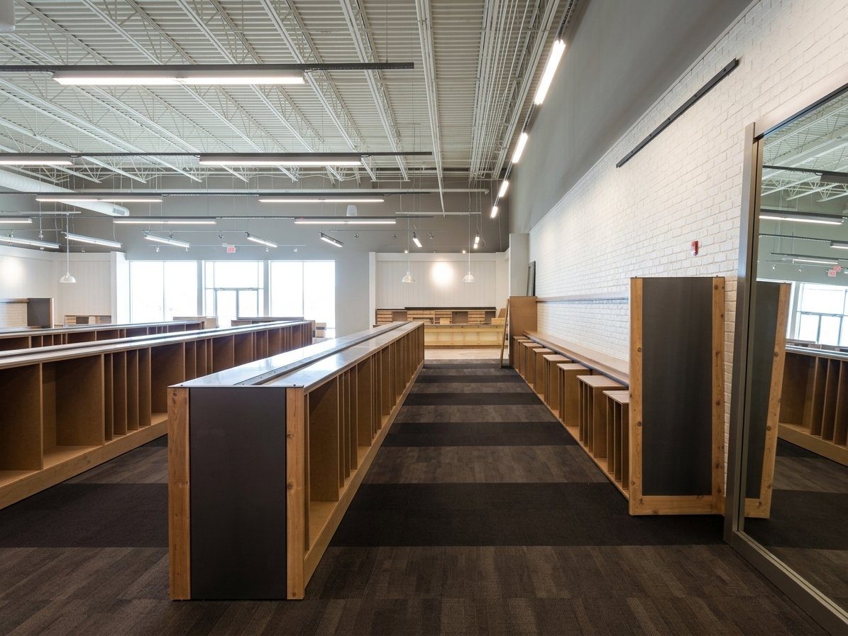 DSW retail floor layout, Capitol Heights, MD